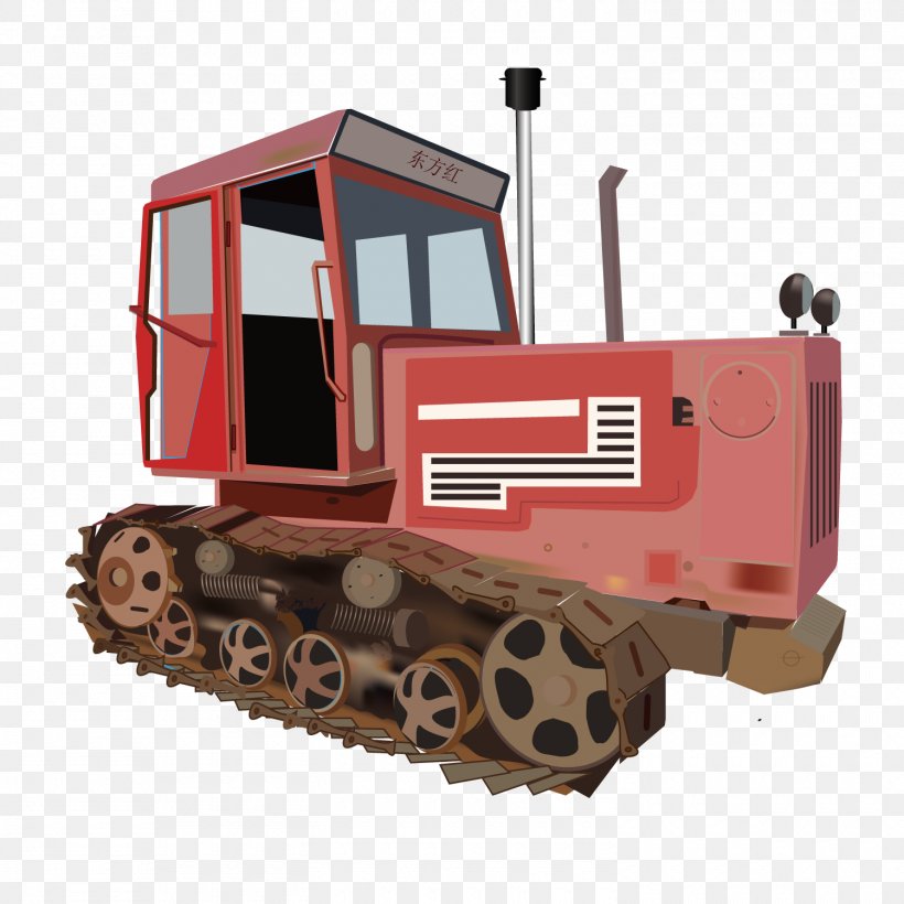 Bulldozer Tractor, PNG, 1500x1500px, Bulldozer, Agriculture, Architectural Engineering, Car, Cartoon Download Free