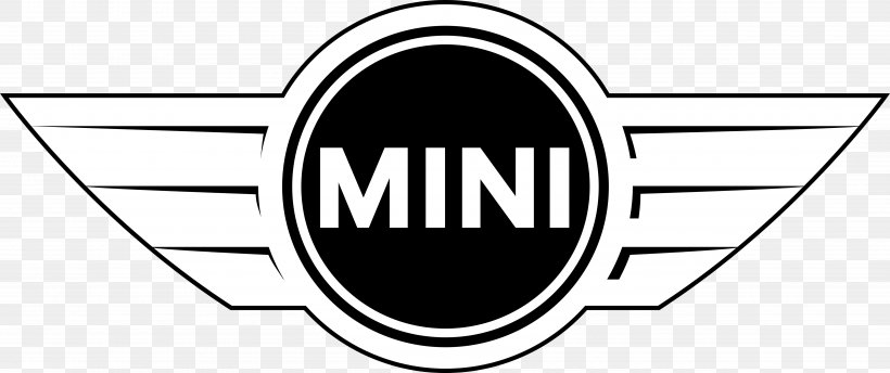 MINI Cooper Mini E BMW Car, PNG, 5000x2102px, Mini Cooper, Area, Black And White, Bmw, Bmw M Download Free