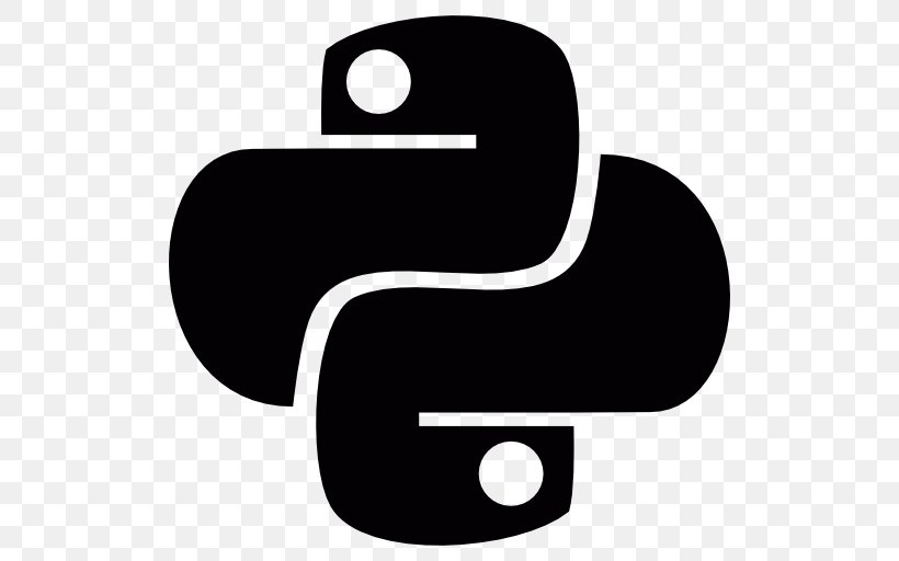 Python, PNG, 512x512px, Python, Black, Black And White, Brand, Computer Programming Download Free