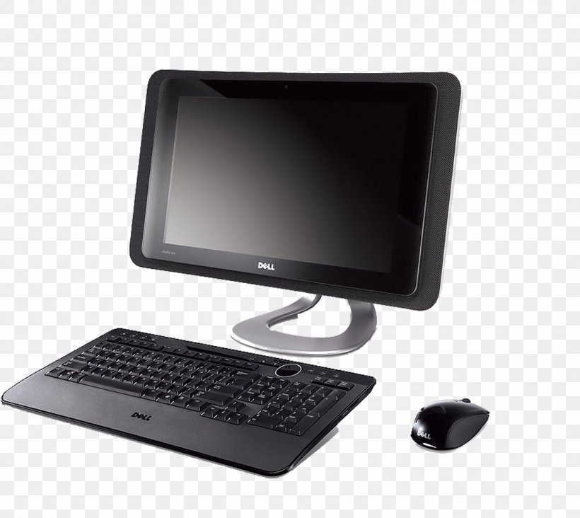 Dell All-in-One Desktop Computer Personal Computer Computer Monitor, PNG, 1360x1215px, Dell, Allinone, Celeron, Central Processing Unit, Computer Download Free