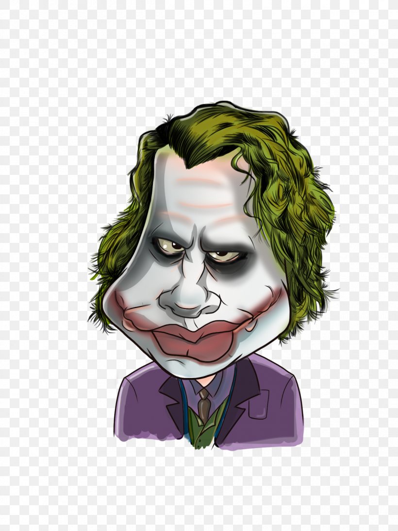 Joker Heath Ledger Caricature Cartoon, PNG, 1200x1600px, Joker, Art ...