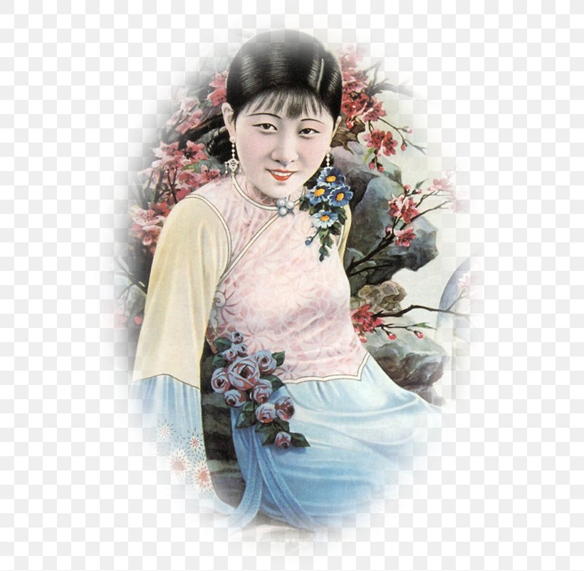 Republic Of China Image Minguo Calendar Cheongsam 民国时期, PNG, 569x801px, Watercolor, Cartoon, Flower, Frame, Heart Download Free