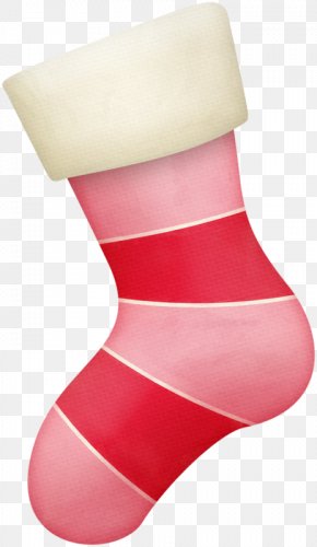 Hand-painted Socks - Sock Christmas Stocking Clip Art PNG