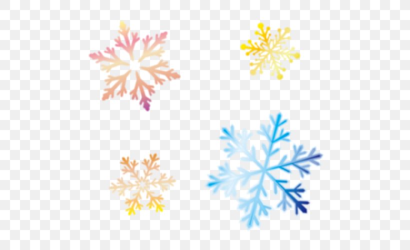 Winter Snow Crystal Snowflake., PNG, 500x500px, Winter, Branch, Christmas Day, Christmas Tree, Color Download Free
