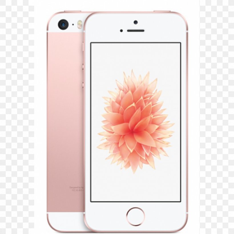 Apple Rose Gold Telephone AT&T LTE, PNG, 1000x1000px, Apple, Att, Communication Device, Electronic Device, Gadget Download Free