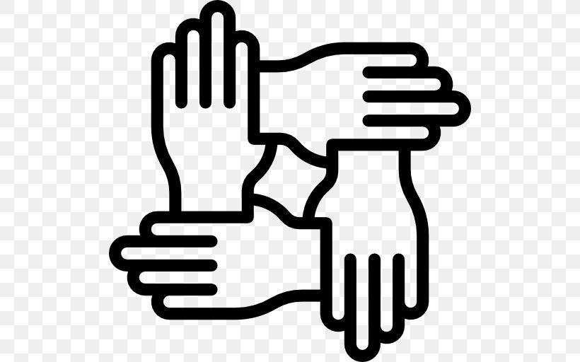 Hand Volunteering, PNG, 512x512px, Hand, Area, Black And White, Concept, Ethnic Group Download Free