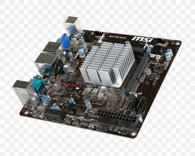 Mini-ITX Motherboard DDR3 SDRAM MSI N3150I ECO LGA 1150, PNG, 1024x819px, Miniitx, Atx, Celeron, Computer Component, Computer Cooling Download Free