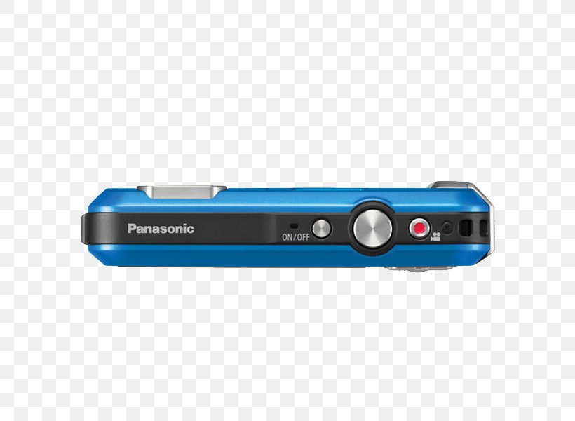 Panasonic LUMIX DMC-TS30 Camera Blue, PNG, 600x600px, 16 Mp, Panasonic, Blue, Camera, Chargecoupled Device Download Free