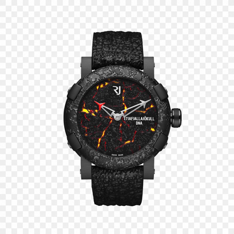 Eyjafjallajökull Watch RJ-Romain Jerome Lava Volcano, PNG, 1200x1200px, Watch, Automatic Watch, Brand, Cartier, Chronograph Download Free