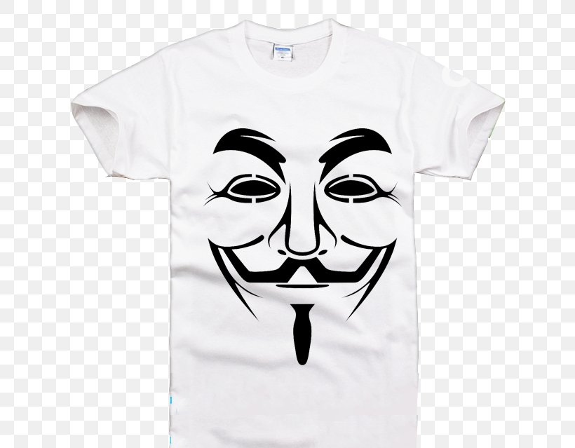 V Guy Fawkes Mask T-shirt Guy Fawkes Night, PNG, 636x639px, Guy Fawkes Mask, Alan Moore, Anonymous, Black, Brand Download Free