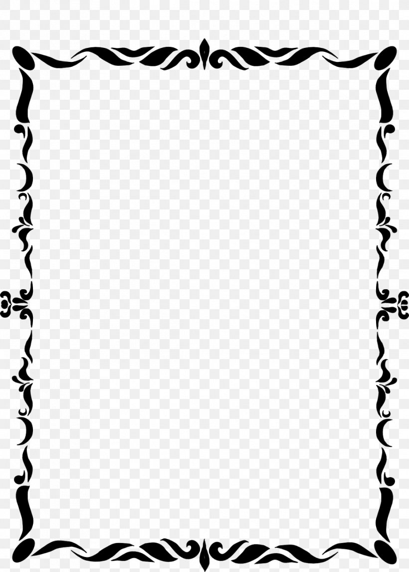 Borders And Frames Picture Frames Clip Art, PNG, 1143x1600px, Borders And Frames, Area, Art, Black, Black And White Download Free