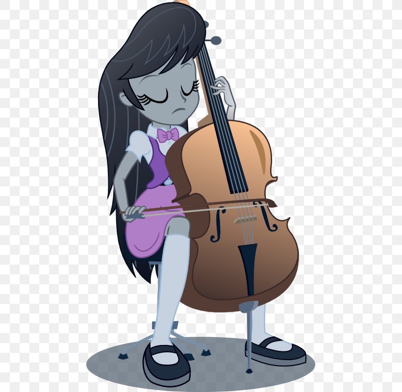 Cello My Little Pony: Equestria Girls, PNG, 467x800px, Cello, Art, Bowed String Instrument, Cartoon, Cellist Download Free