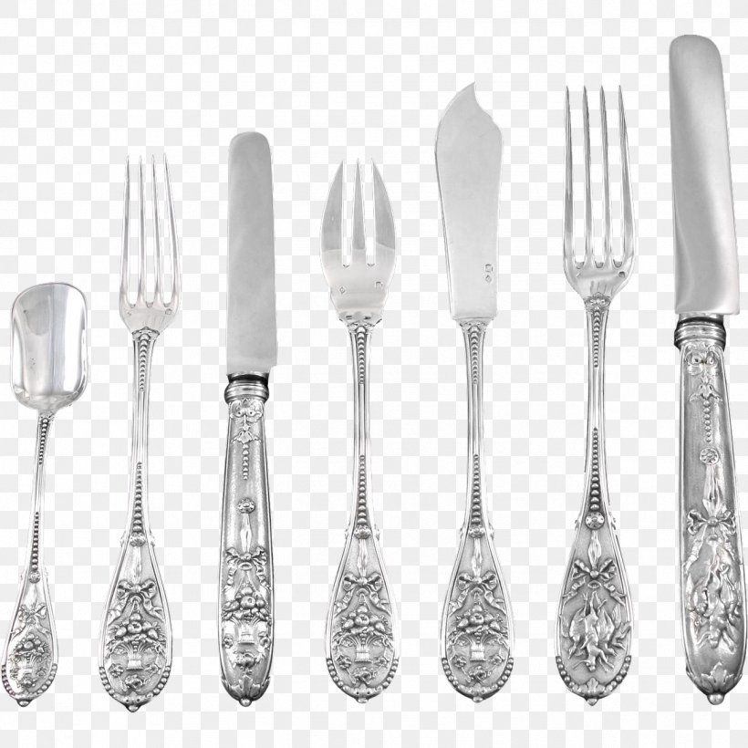 Cutlery Reed & Barton Fork Sterling Silver Tableware, PNG, 1289x1289px, Cutlery, Black And White, Fork, Gold, Household Silver Download Free