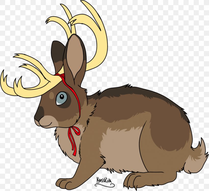 Domestic Rabbit Hare Reindeer Macropodidae Antler, PNG, 936x854px, Domestic Rabbit, Antler, Cartoon, Character, Deer Download Free