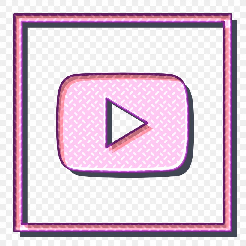 Logo Icon Media Icon Play Icon, PNG, 1090x1090px, Logo Icon, Media Icon, Pink, Play Icon, Rectangle Download Free