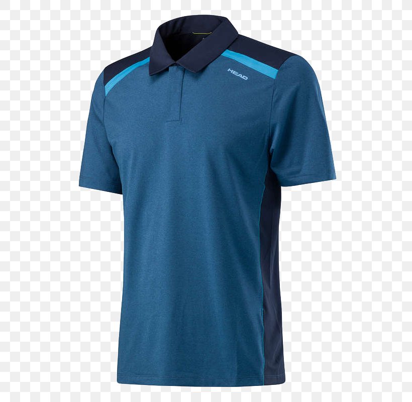 Polo Shirt T-shirt Clothing Padel Sleeve, PNG, 800x800px, Polo Shirt, Active Shirt, Blue, Clothing, Collar Download Free