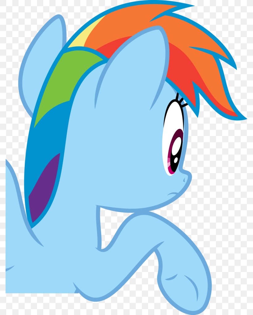 Pony Rainbow Dash Blue Horse, PNG, 784x1019px, Watercolor, Cartoon, Flower, Frame, Heart Download Free