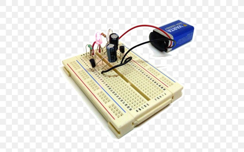 Breadboard Electronic Circuit Electronic Kit Electronics Electronic Component, PNG, 512x512px, 555 Timer Ic, Breadboard, Circuit Component, Circuit Diagram, Circuit Prototyping Download Free
