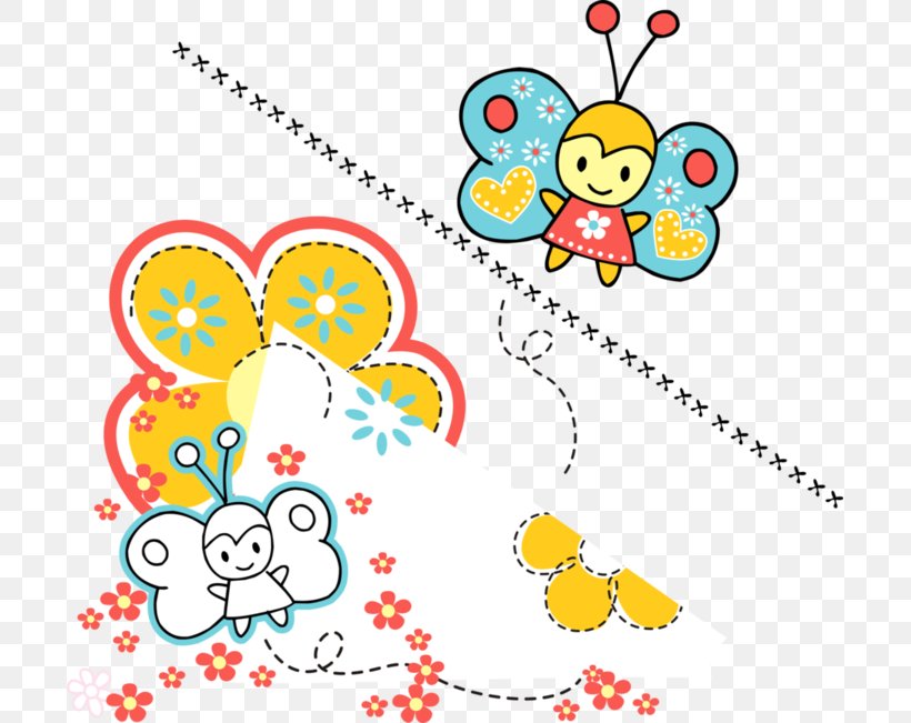 Butterfly Drawing Clip Art, PNG, 699x651px, Butterfly, Area, Art, Baby Toys, Cartoon Download Free