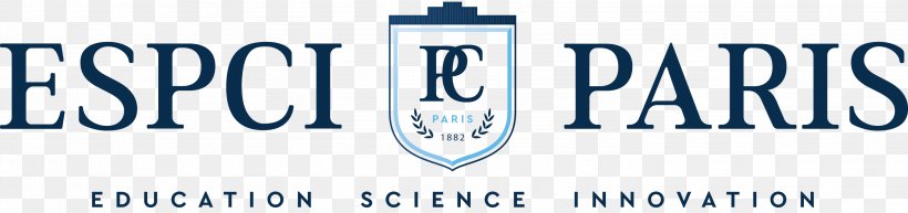 ESPCI Paris Logo Brand Organization Font, PNG, 2947x694px, Logo, Banner, Blue, Brand, Organization Download Free