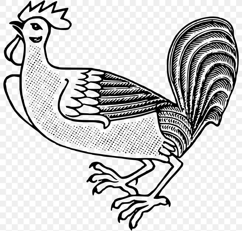 Rooster Chicken Bird Poultry Farming Clip Art, PNG, 800x783px, Rooster, Art, Artwork, Beak, Bird Download Free