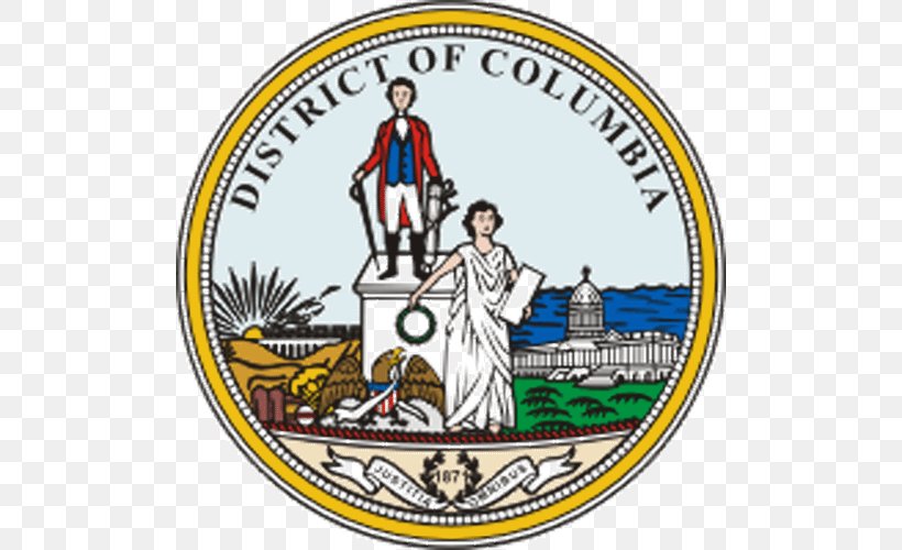 Seal Of The District Of Columbia United States Capitol Mayor Of The District Of Columbia Lady Justice, PNG, 500x500px, Seal Of The District Of Columbia, District Of Columbia, Federal District, Flag Of Washington Dc, George Washington Download Free