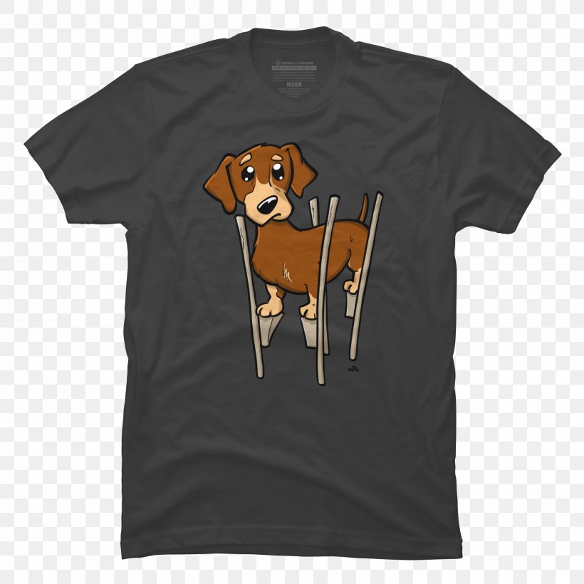 T-shirt Hoodie Clothing Sleeve, PNG, 1800x1800px, Tshirt, Active Shirt, Clothing, Design By Humans, Dog Like Mammal Download Free