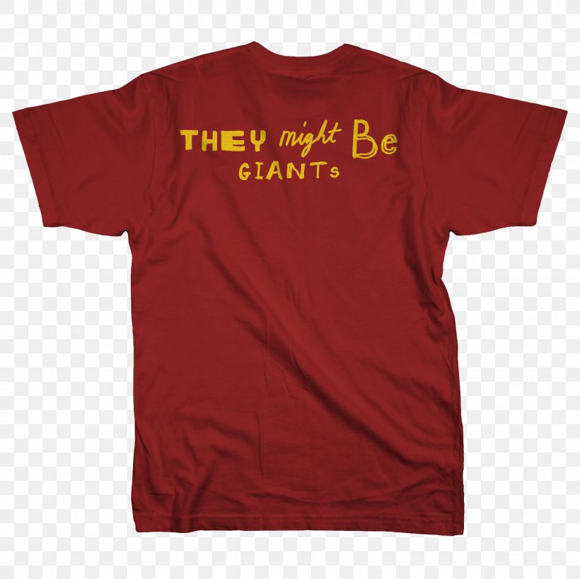T-shirt They Might Be Giants Sleeve Hoodie, PNG, 1600x1600px, Tshirt, Active Shirt, Brand, Clothing, Fashion Download Free