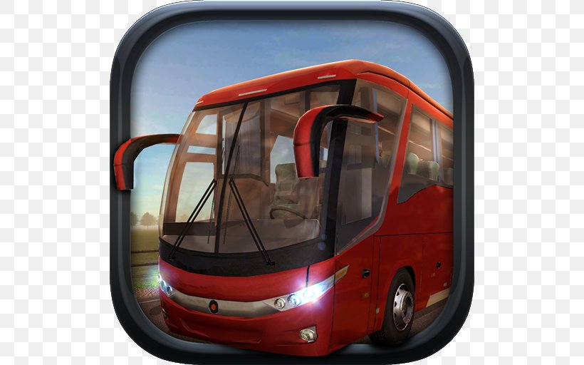 Bus Simulator 2015 Coach Bus Simulator Bus Simulator 17 Coach Real Driving Simulator, PNG, 512x512px, Bus Simulator 2015, Android, App Store, Automotive Exterior, Bus Download Free