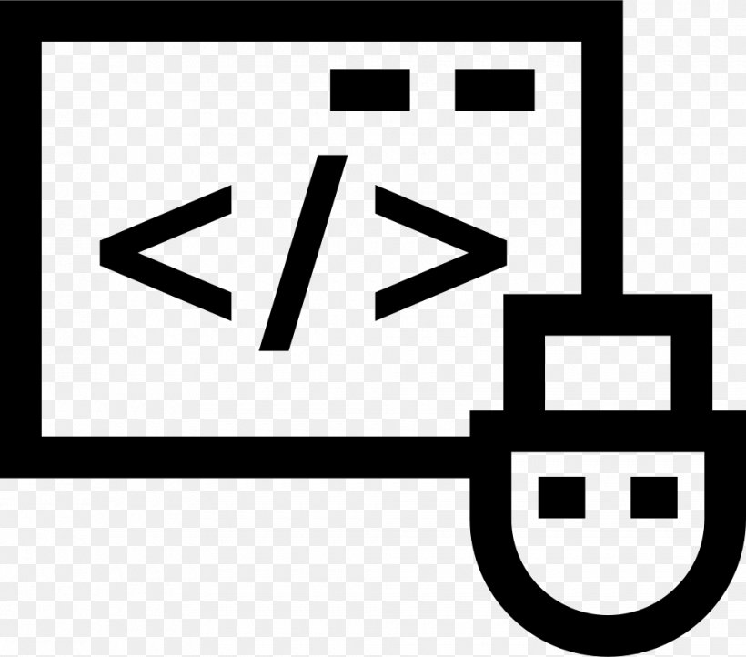 Computer Programming User Interface Symbol, PNG, 980x864px, Computer Programming, Area, Black, Black And White, Brand Download Free