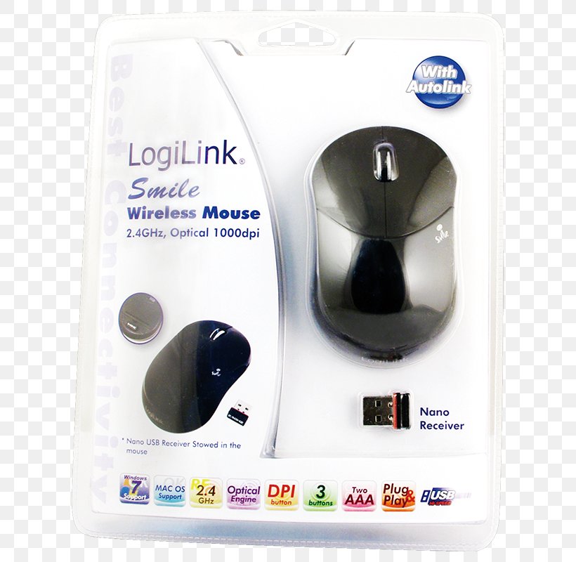 Computer Mouse Optical Mouse 2direct LogiLink Mini Smile Logitech Input Devices, PNG, 800x800px, Computer Mouse, Computer, Computer Accessory, Computer Component, Electrical Cable Download Free