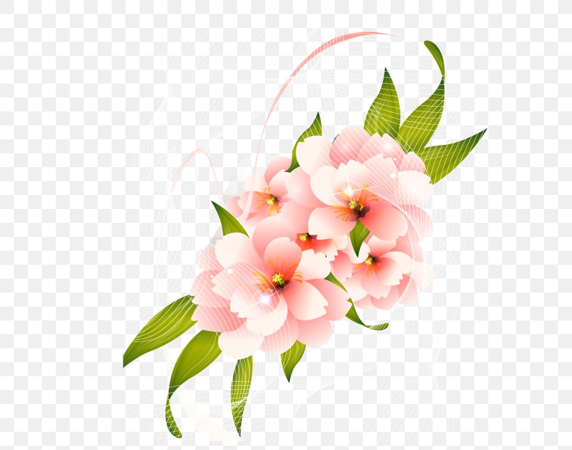 Flower Clip Art, PNG, 594x646px, Flower, Blossom, Branch, Cherry Blossom, Cut Flowers Download Free