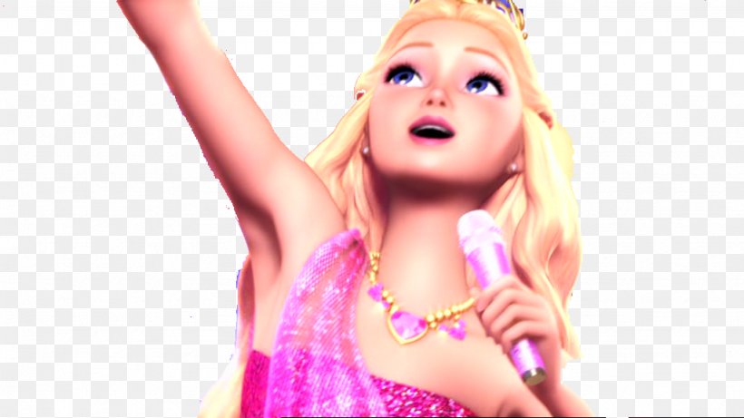 P!nk Barbie: The Princess & The Popstar Princess Tori Film, PNG, 1024x576px, Watercolor, Cartoon, Flower, Frame, Heart Download Free