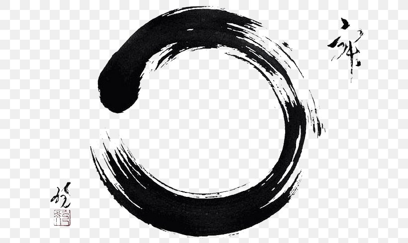 Ensō Zen Kōan Buddhism Symbol, PNG, 671x490px, Enso, Black And White, Buddhism, Concept, Drawing Download Free