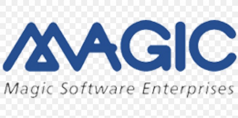 Magic Software Enterprises Magic EDeveloper Computer Software IBOLT Rapid Application Development, PNG, 863x430px, Magic Software Enterprises, Area, Banner, Blue, Brand Download Free
