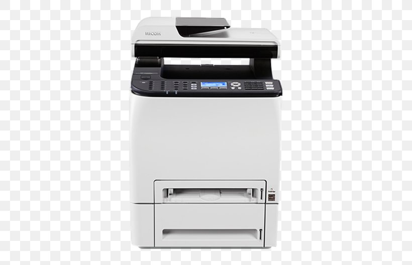 Multi-function Printer Ricoh Laser Printing, PNG, 504x528px, Multifunction Printer, Color Printing, Desktop Computers, Electronic Device, Fax Download Free
