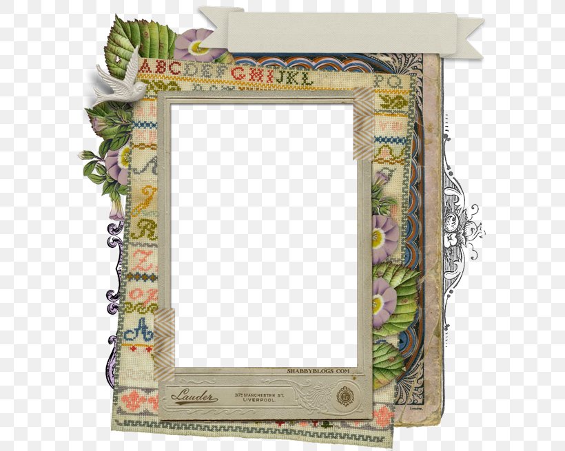 Picture Frames Paper Shabby Chic Scrapbooking Embroidery, PNG, 600x655px, Picture Frames, Blog, Craft, Crossstitch, Digital Scrapbooking Download Free