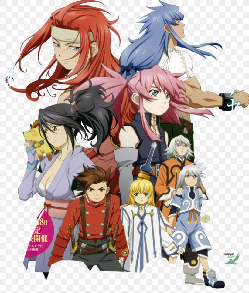 Tales Of Symphonia: Dawn Of The New World Tales Of The Abyss Tales Of Vesperia Original Video Animation, PNG, 823x970px, Watercolor, Cartoon, Flower, Frame, Heart Download Free