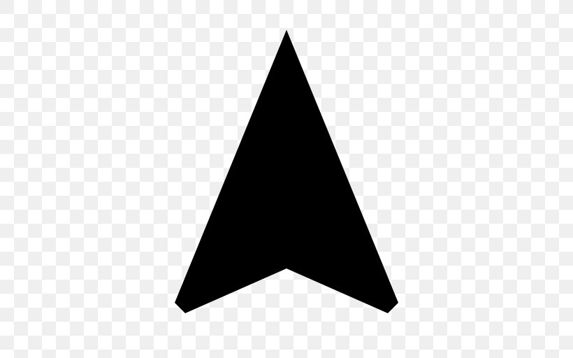 Arrow, PNG, 512x512px, Triangle, Android, Black, Black And White, Monochrome Download Free