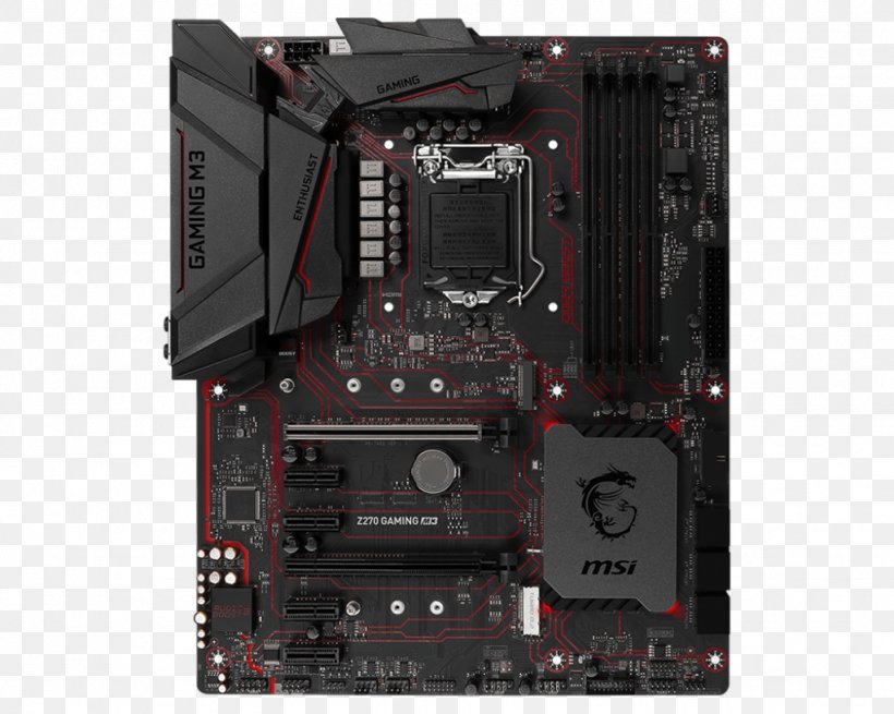 Motherboard LGA 1151 MSI B250 GAMING M3 Micro-Star International Intel, PNG, 1024x819px, Motherboard, Atx, Computer Accessory, Computer Case, Computer Component Download Free
