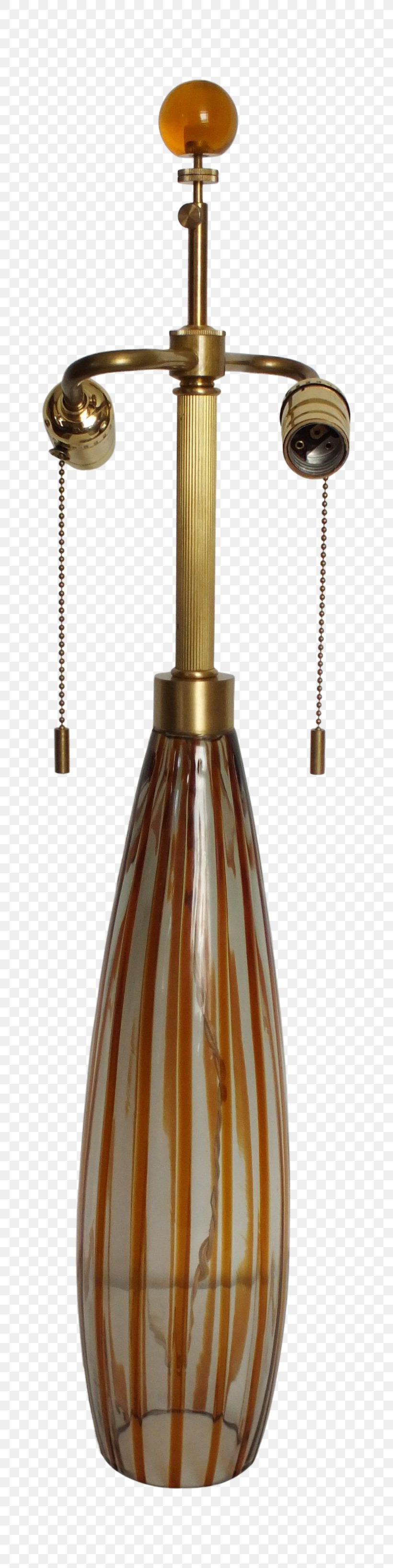 Murano Glass Brass Table Light, PNG, 720x3269px, Murano, Brass, Chairish, Donghia, Glass Download Free