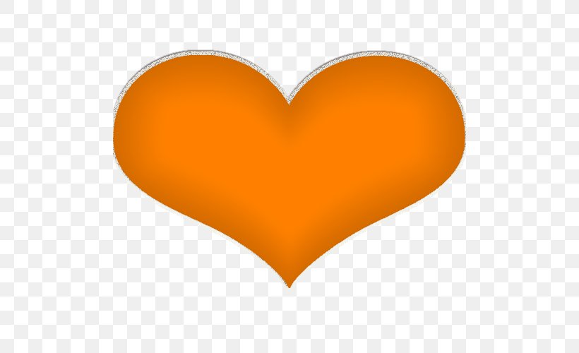 Orange Desktop Wallpaper, PNG, 500x500px, Orange, Color, Heart, Marketing, Peach Download Free