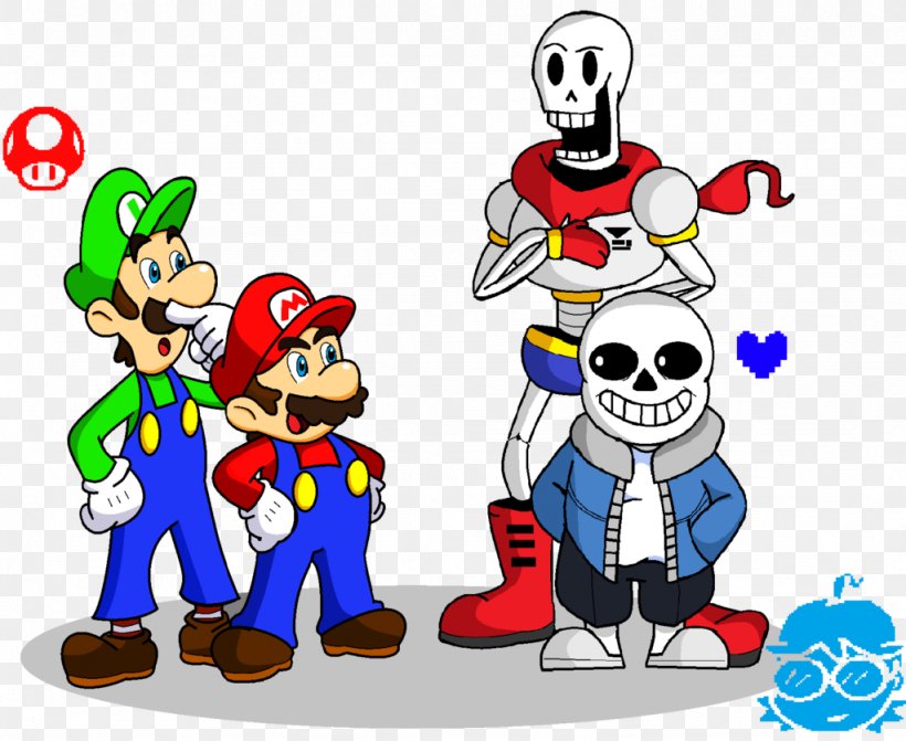 Undertale Super Mario Bros. X Skeleton Princess Daisy, PNG, 1024x838px, Undertale, Art, Boss, Cartoon, Drawing Download Free