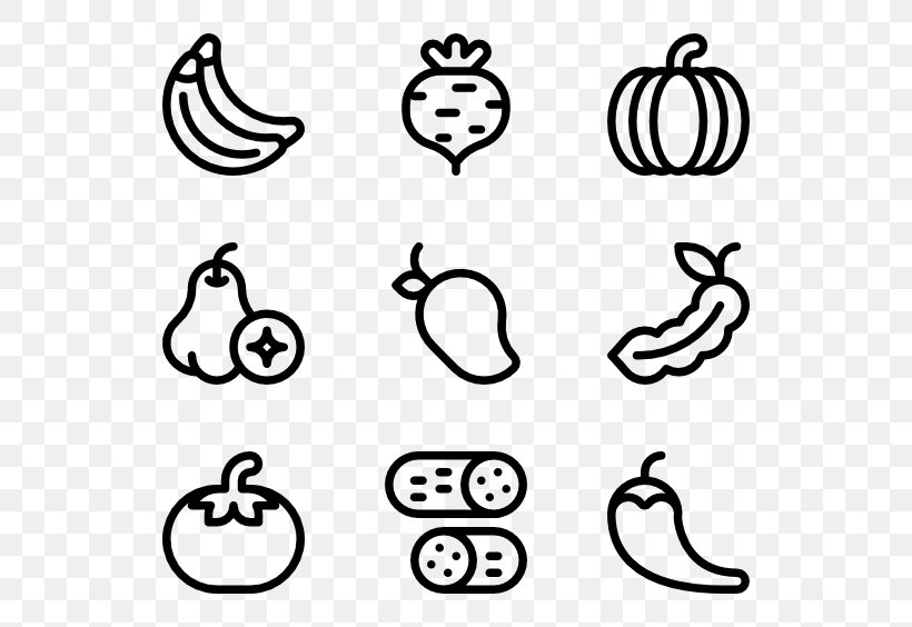 Vegetable Fruit, PNG, 600x564px, Database, Area, Art, Black, Black And White Download Free