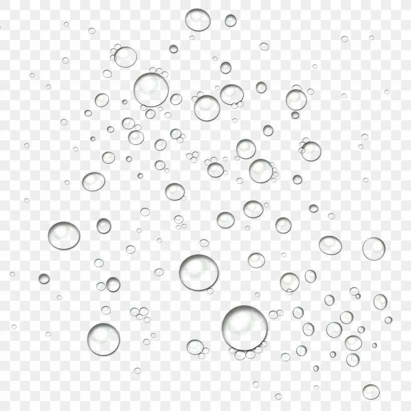 Water Drop Rain, PNG, 2000x2000px, Drop, Area, Art, Black And White, Monochrome Download Free