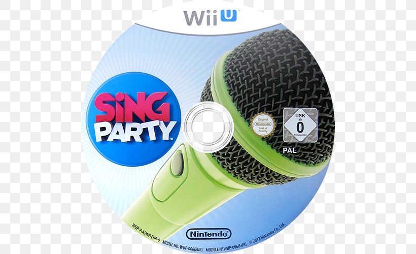 Wii U Sing Party Just Dance 4 Super Mario Kart, PNG, 500x500px, Wii U, Brand, Electronic Entertainment Expo, Freestyle Games, Hardware Download Free