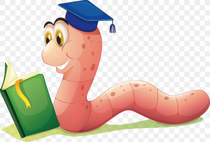 Worm Square Academic Cap Stock Photography Illustration, PNG, 2067x1398px, Watercolor, Cartoon, Flower, Frame, Heart Download Free