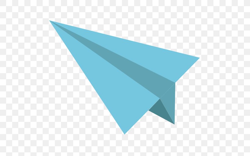 Airplane Paper Plane Flat Design, PNG, 512x512px, Airplane, Aqua, Azure, Blog, Flat Design Download Free
