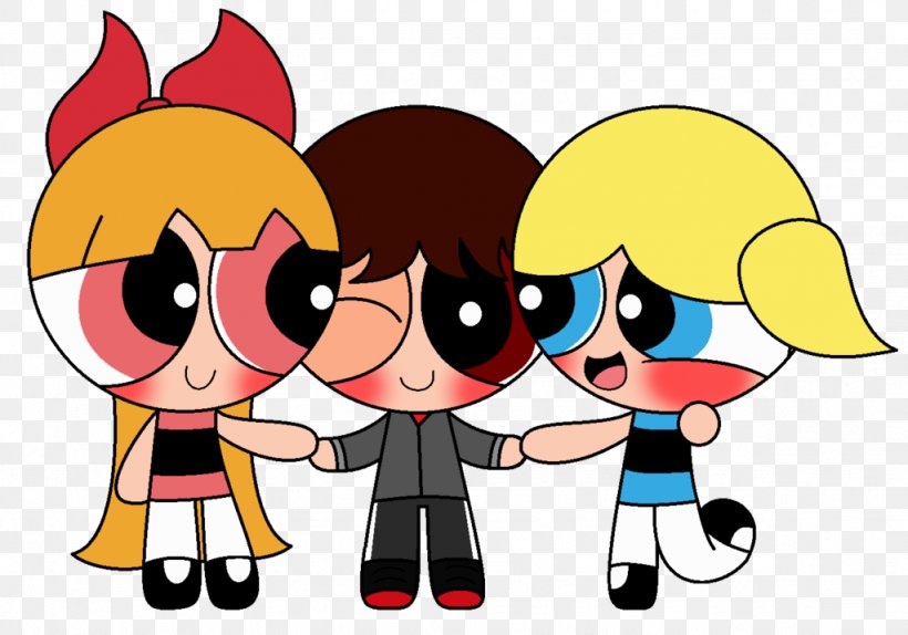 Blossom, Bubbles, And Buttercup PPG Industries Character Coating DeviantArt, PNG, 1024x717px, Watercolor, Cartoon, Flower, Frame, Heart Download Free