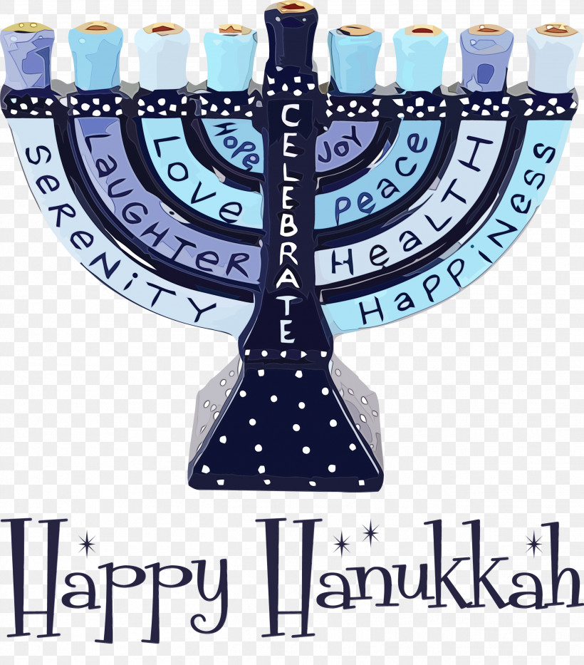 Hanukkah, PNG, 2634x3000px, Hanukkah, Jewish Festival, Meter, Paint, Watercolor Download Free